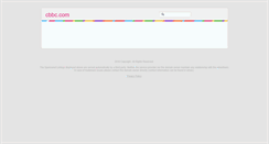 Desktop Screenshot of cbbc.com